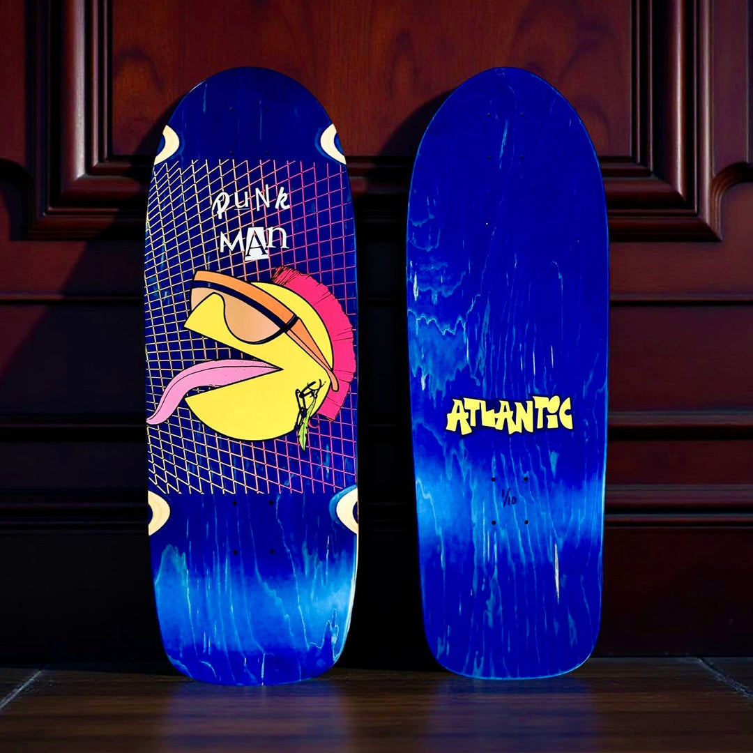80s Punk Man 10”x30” Limited Edition Skateboard Deck