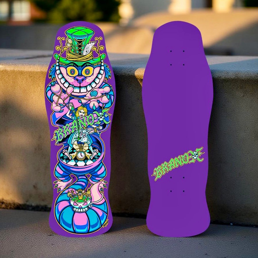 Brand-X Skateboards Master Manipulator 10"x30.25" Limited Edition Deck HAND PAINTED PRE-ORDER, DECEMBER