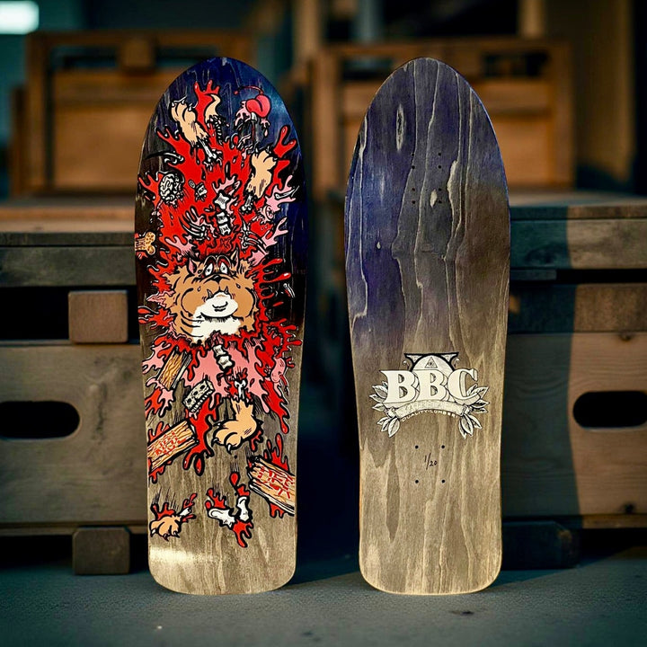 Monty Nolder BBC Limited Edition Skateboard Deck 10.2"x32"