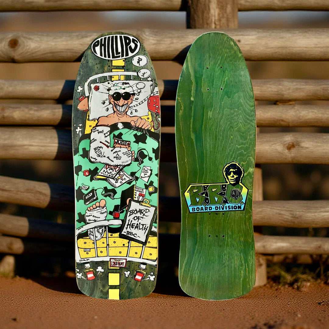 Jeff Phillips Limited Edition Skateboard Deck - Hand-Painted