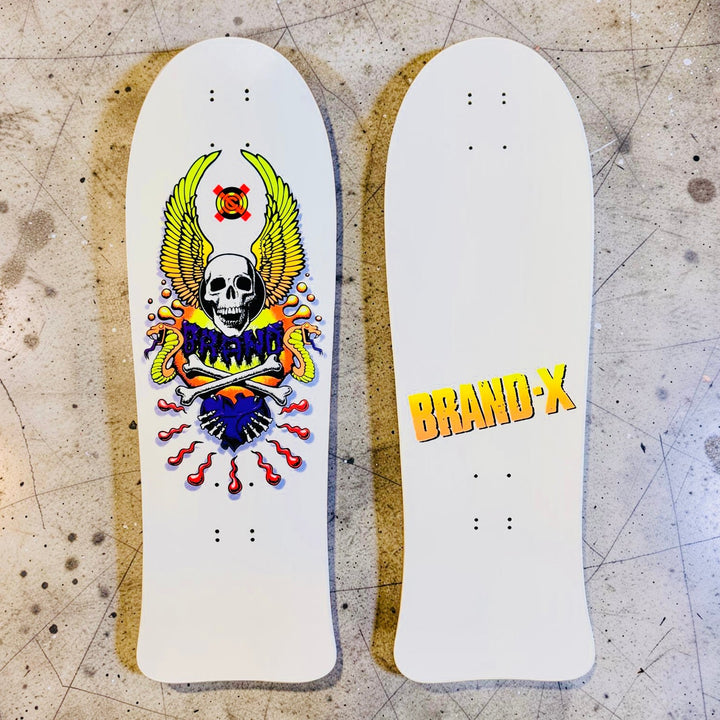 X-Con GLOW-IN-DARK Limited Edition, HAND-PAINTED 10"x30.5" Deck (1 of 10)