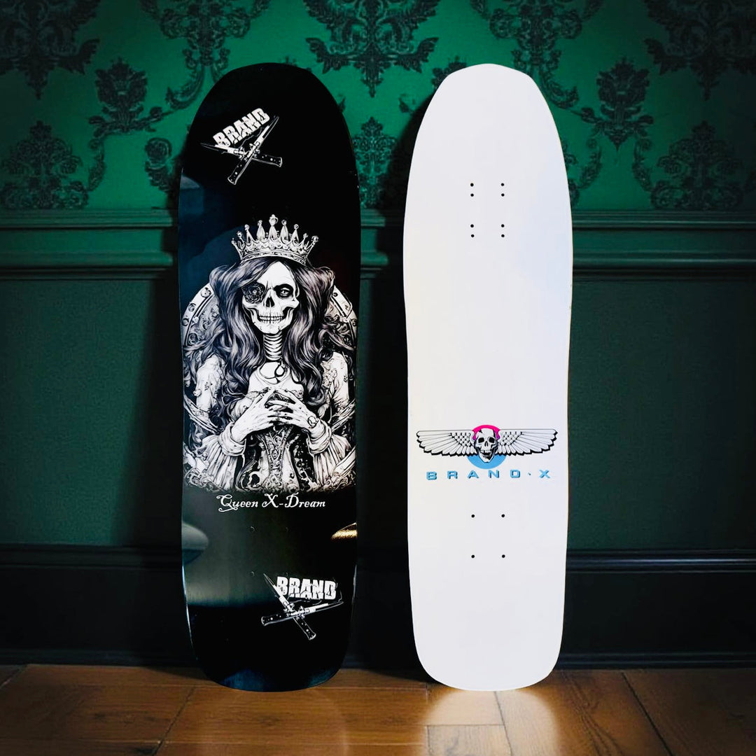 Queen X-Dream Demon Skateboard Deck 9.1”x32.5”