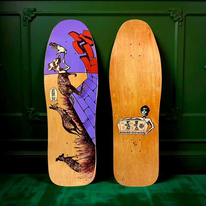 Jeff Phillips Kangaroo Limited Edition BBC Deck, HAND-PAINTED 10"x31" 1 of 10