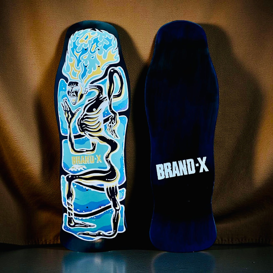 Rubberman Limited Edition Hand-Painted 10" Skateboard