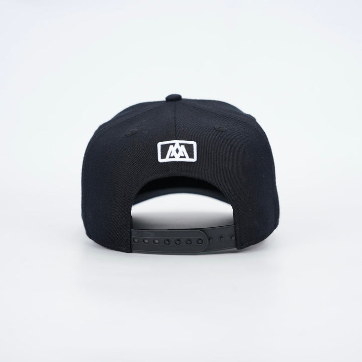 ‘SERVANT’ Premium Wool Blend SnapBack - Black/White