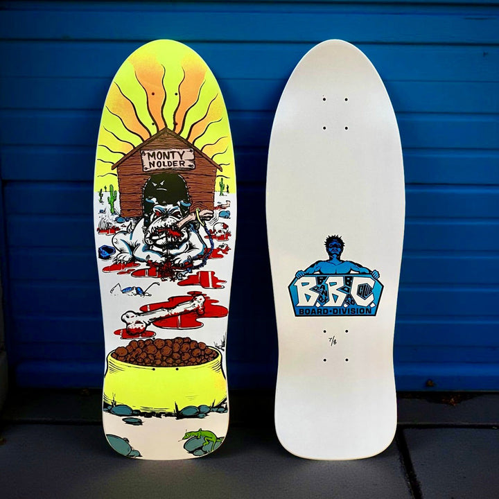 Monty Nolder Bulldog Deck 10.25”x31” Limited Edition