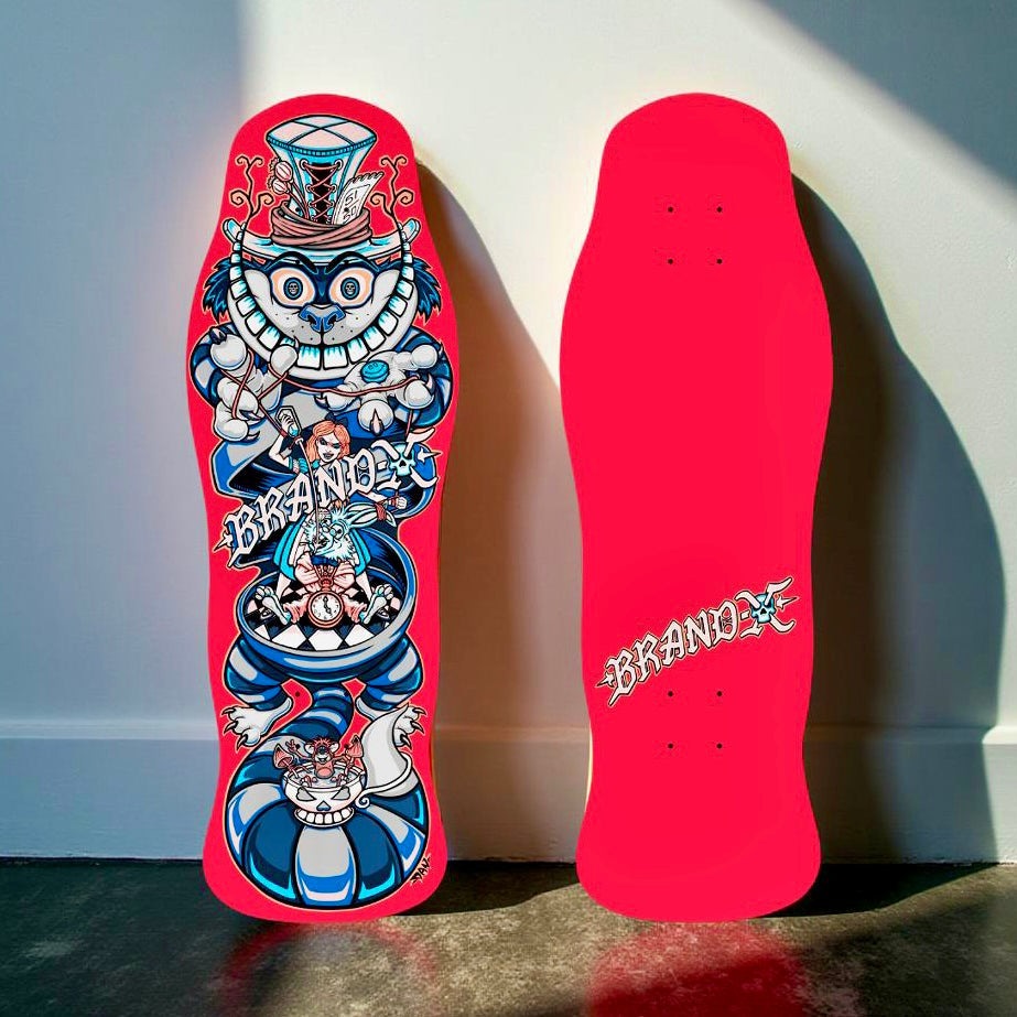 Brand-X Skateboards Master Manipulator 10"x30.25" Limited Edition Deck HAND PAINTED PRE-ORDER, DECEMBER