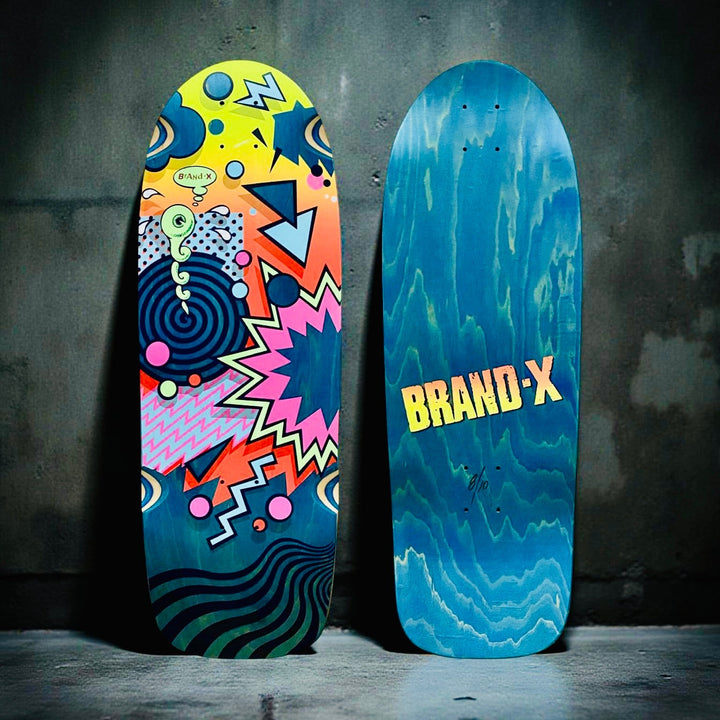 Weirdo 10"x30" Limited Edition HAND-PAINTED Deck 1 of 10
