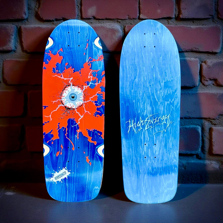 Electric Eye Limited Edition Deck 10”x30” HAND-PAINTED 1 of 5
