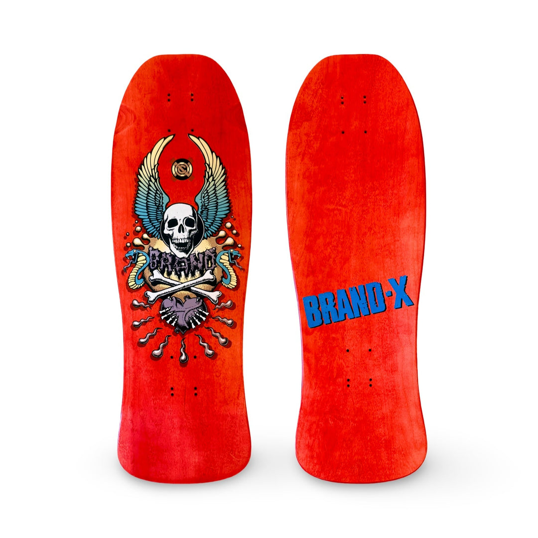 X-Con Limited Edition, HAND-PAINTED 10"x30" Deck (1 of 10)