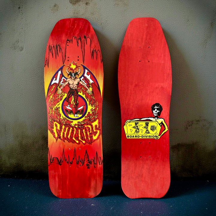 Jeff Phillips DevilMan Limited Edition, HAND PAINTED BBC Deck 1 of 100
