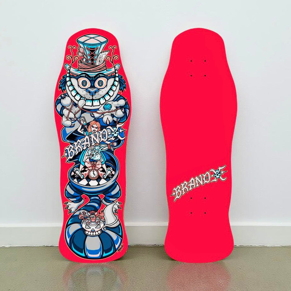 Brand-X Skateboards Master Manipulator 10"x30.25" Limited Edition Deck HAND PAINTED PRE-ORDER, DECEMBER