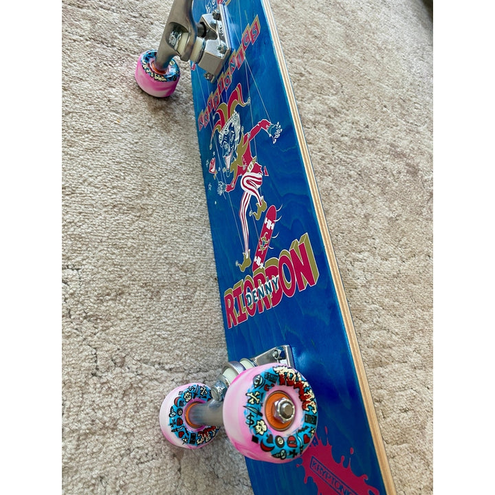 Limited Edition Freestyle Hand Painted Skateboard 7.3”x28”
