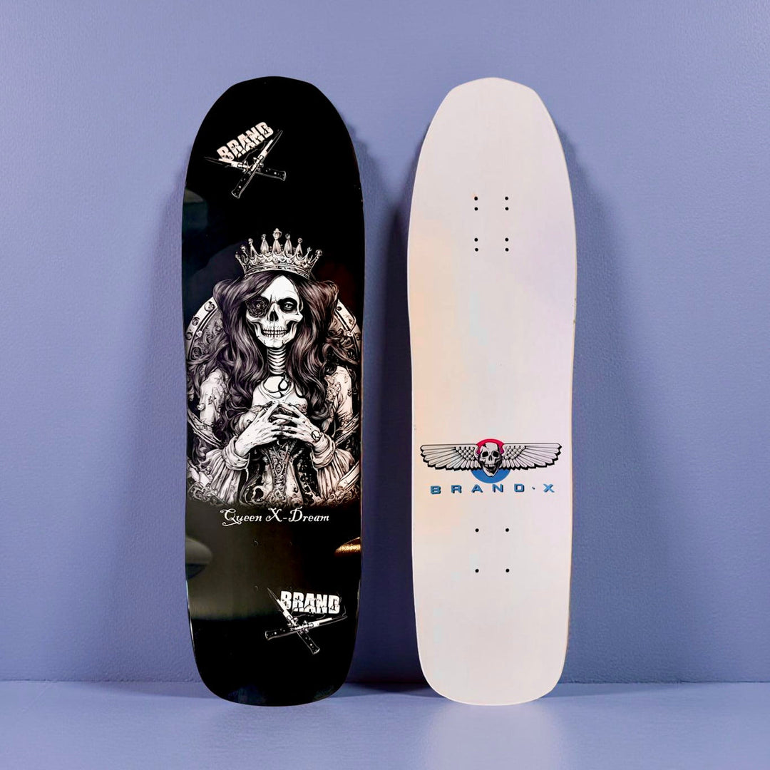 Queen X-Dream Demon Skateboard Deck 9.1”x32.5”
