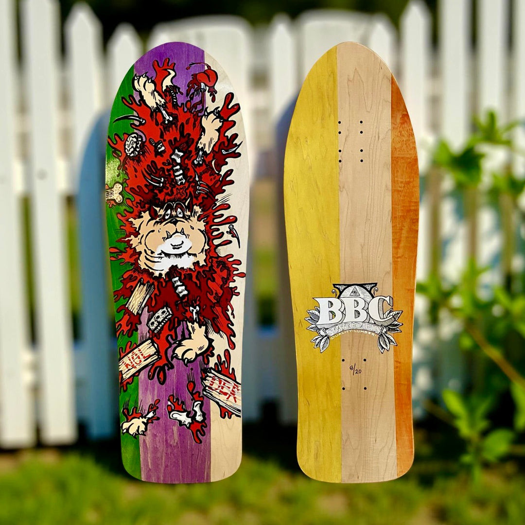 Monty Nolder Exploded Bulldog Limited Deck 10.2"x32"