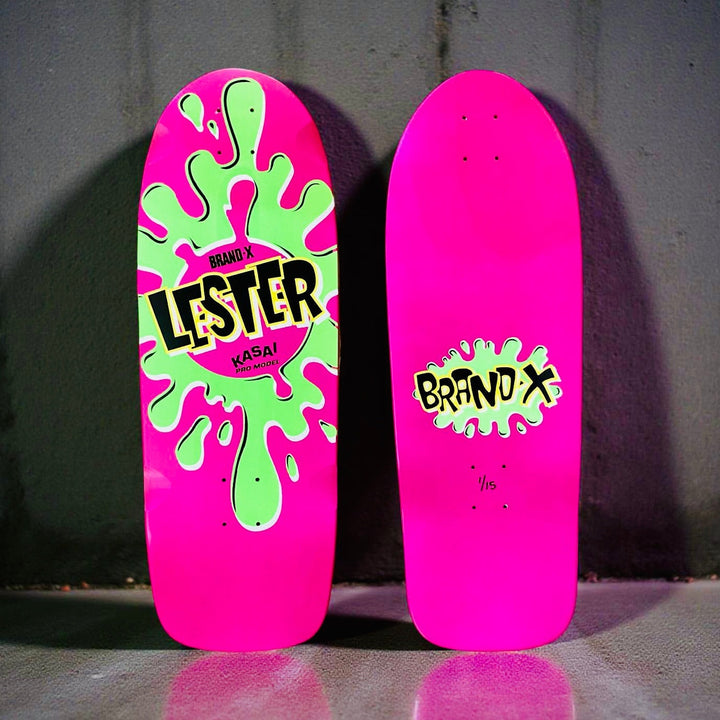 Lester Kasai 10”x30” HAND PAINTED Limited Edition Deck 1 of 15