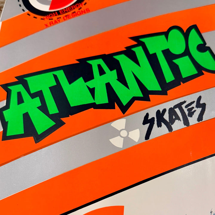 Atlantic Radioactive (Dorsey Truitt Tribute) Limited Edition, HAND-PAINTED Deck 10”x30” (1 of 15)