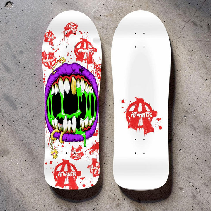 Limited Edition Slime Mouth Skateboard Deck by Brand-X