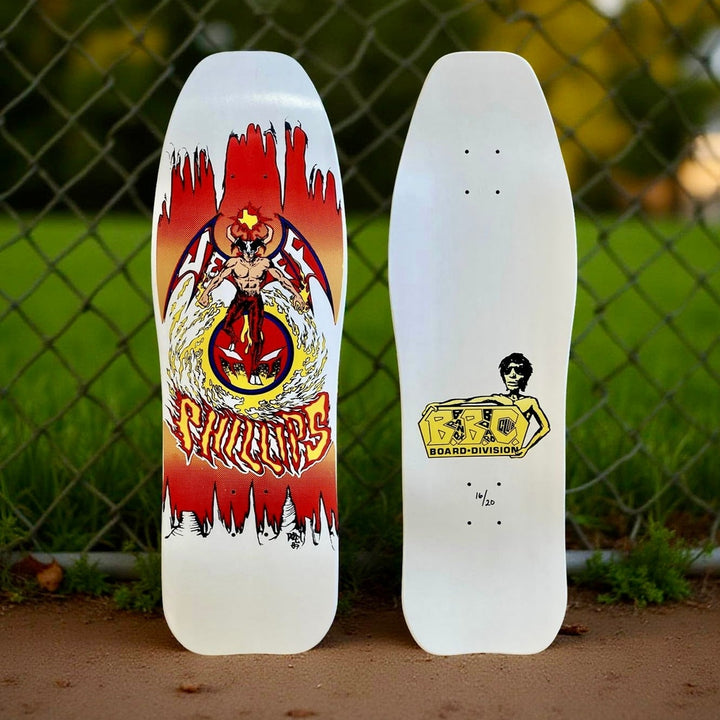 Jeff Phillips Limited Edition Hand Painted Skateboard