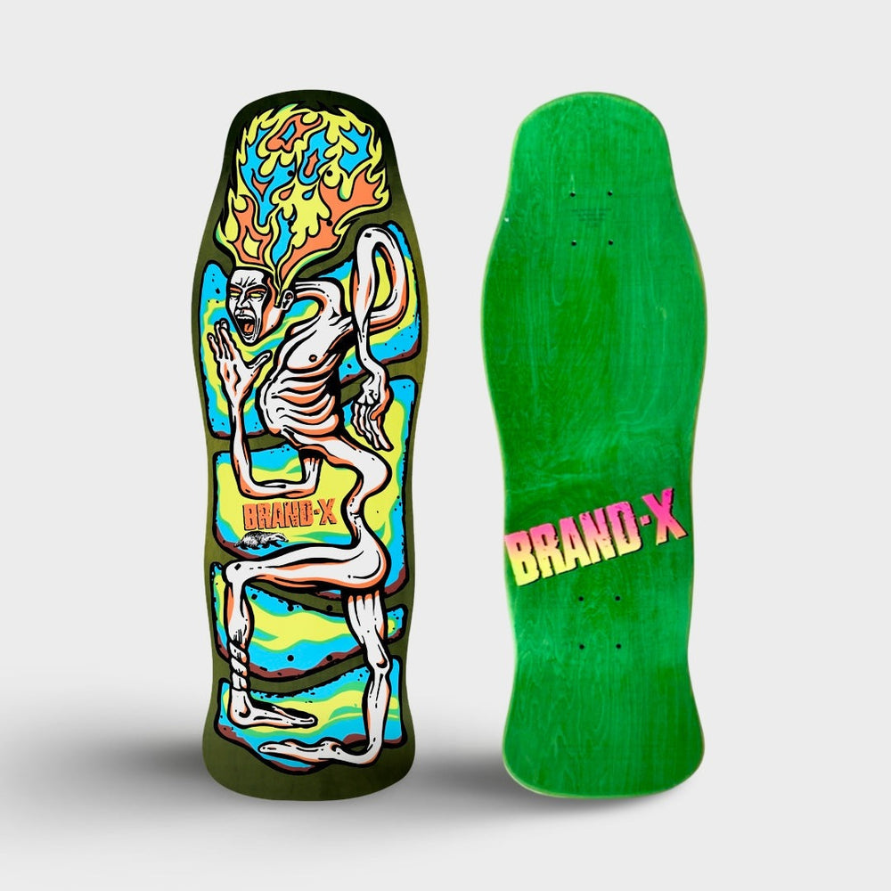 Rubberman 10"x30.25" Limited Edition Deck HAND PAINTED 1 of 5