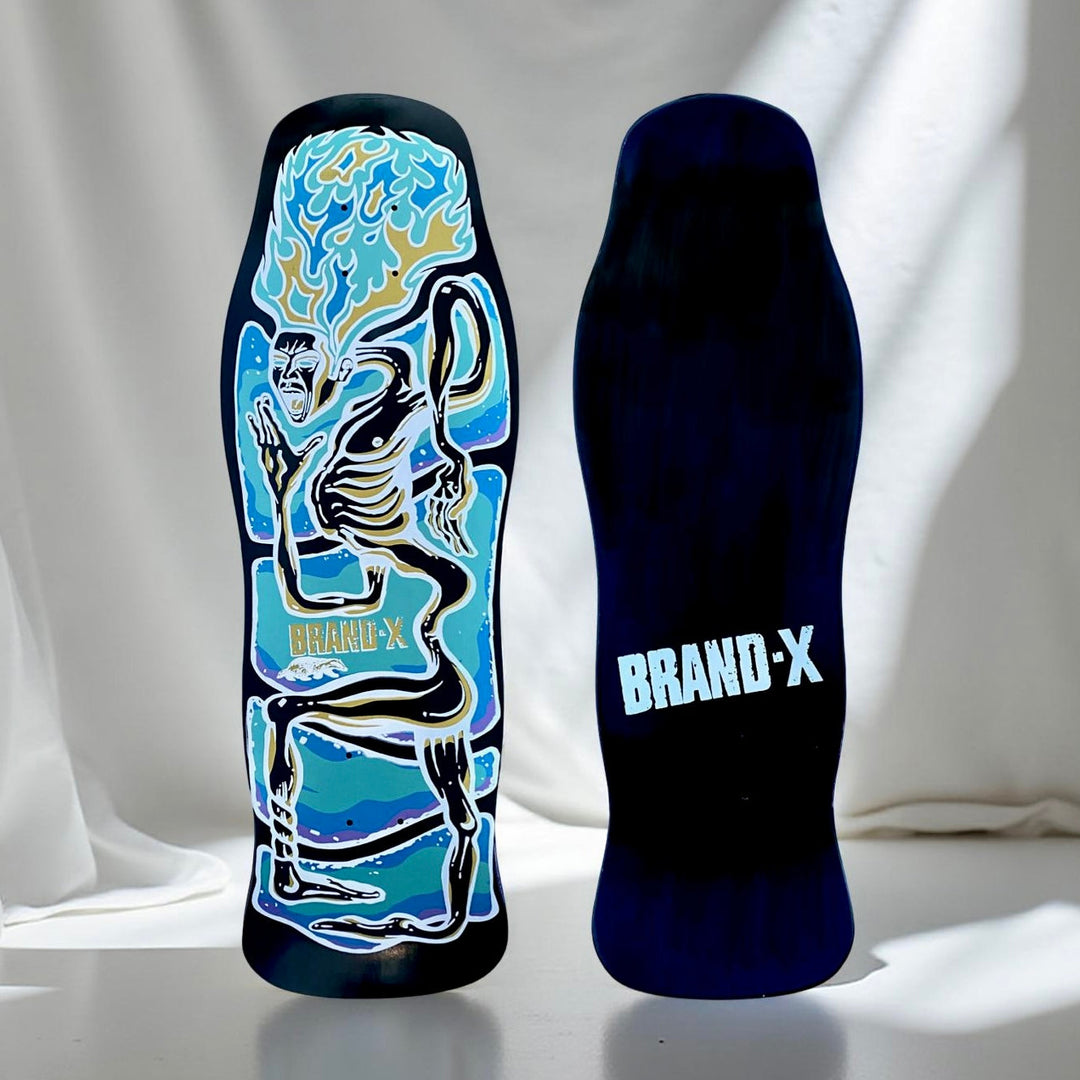 Rubberman Limited Edition Hand-Painted 10" Skateboard