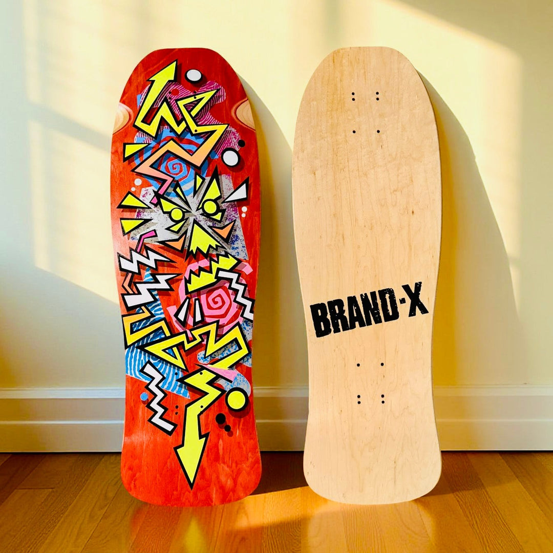 XEX Limited Edition Skateboard Deck 10"x30"