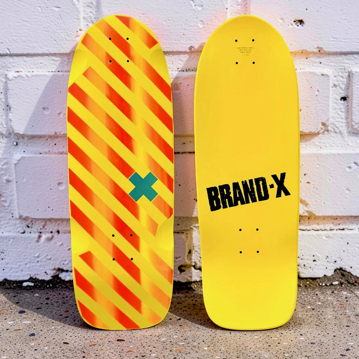 Hand Painted Vertical Hold Skateboard Deck 10"x30"