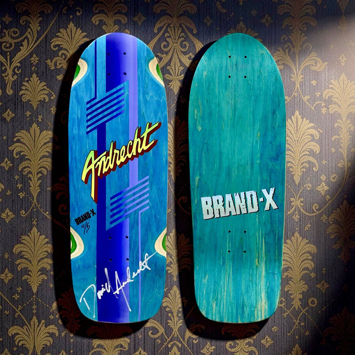 Dave Andrecht 10”x30” Hand-Painted Skateboard Deck