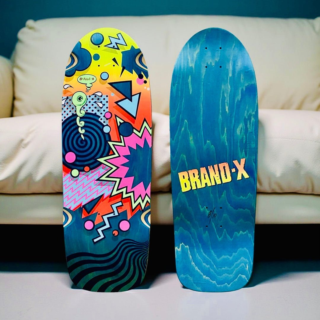 Weirdo 10"x30" Limited Edition HAND-PAINTED Deck 1 of 10