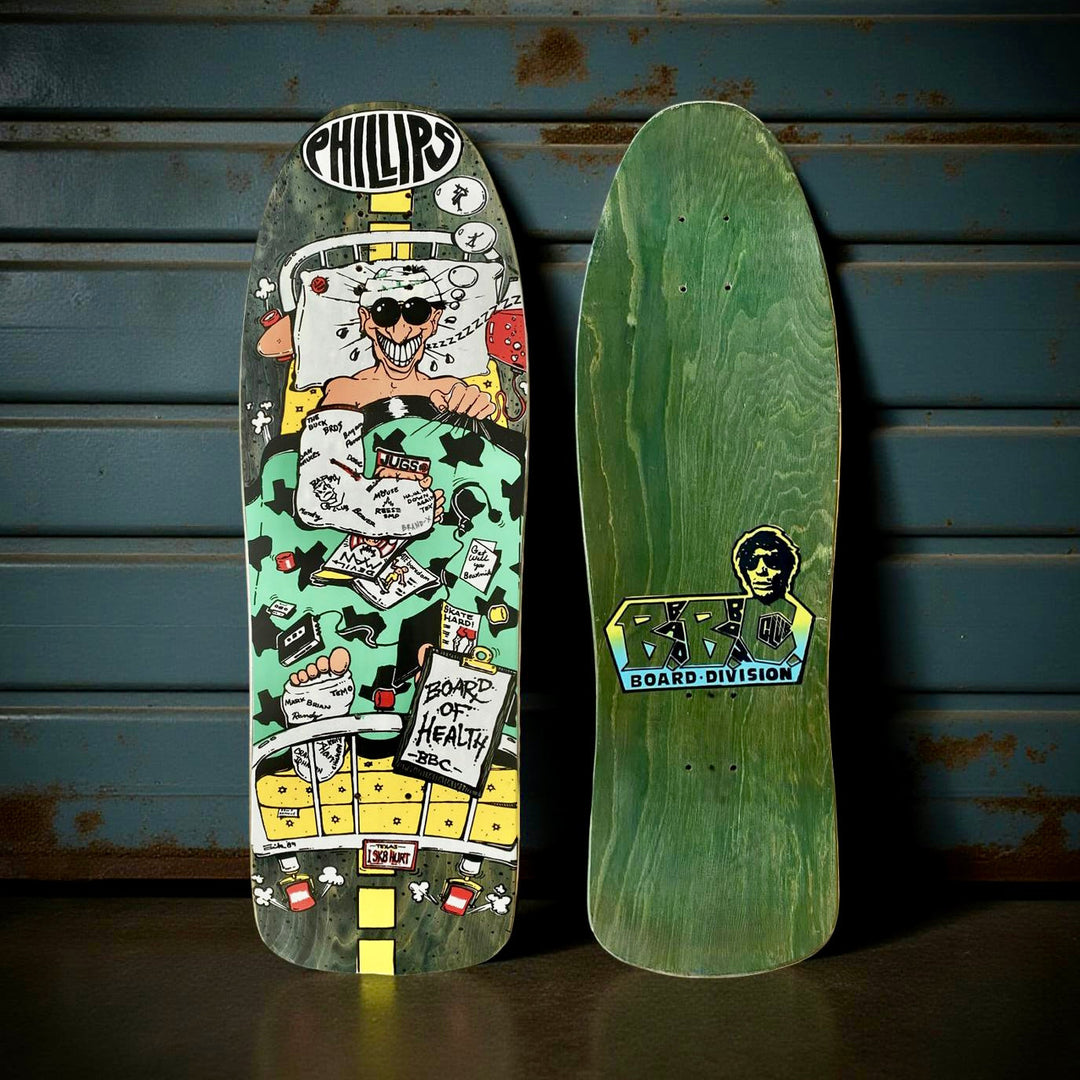 Jeff Phillips Limited Edition Skateboard Deck - Hand-Painted