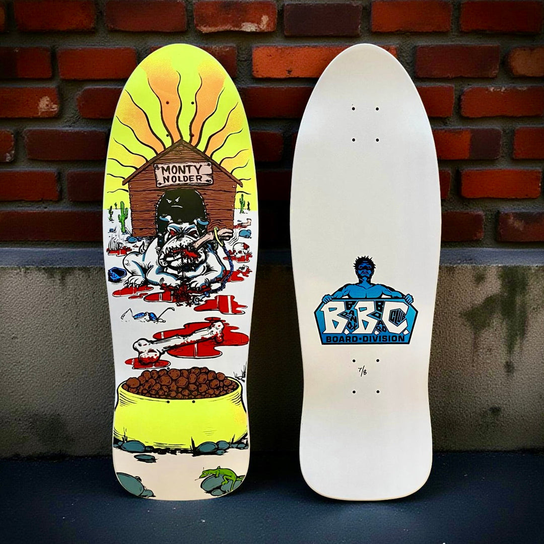Monty Nolder Bulldog Deck 10.25”x31” Limited Edition