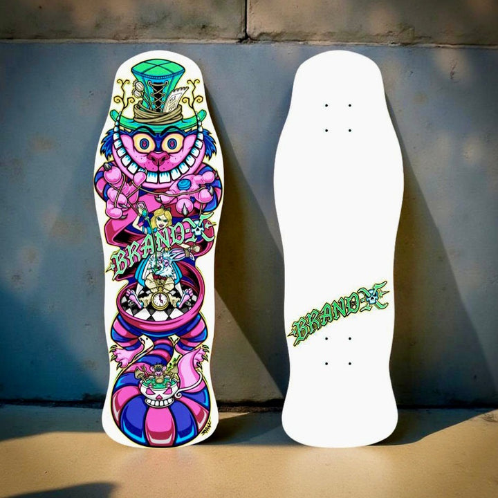 Brand-X Skateboards Master Manipulator 10"x30.25" Limited Edition Deck HAND PAINTED PRE-ORDER, DECEMBER
