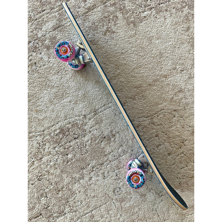 Limited Edition Freestyle Hand Painted Skateboard 7.3”x28”