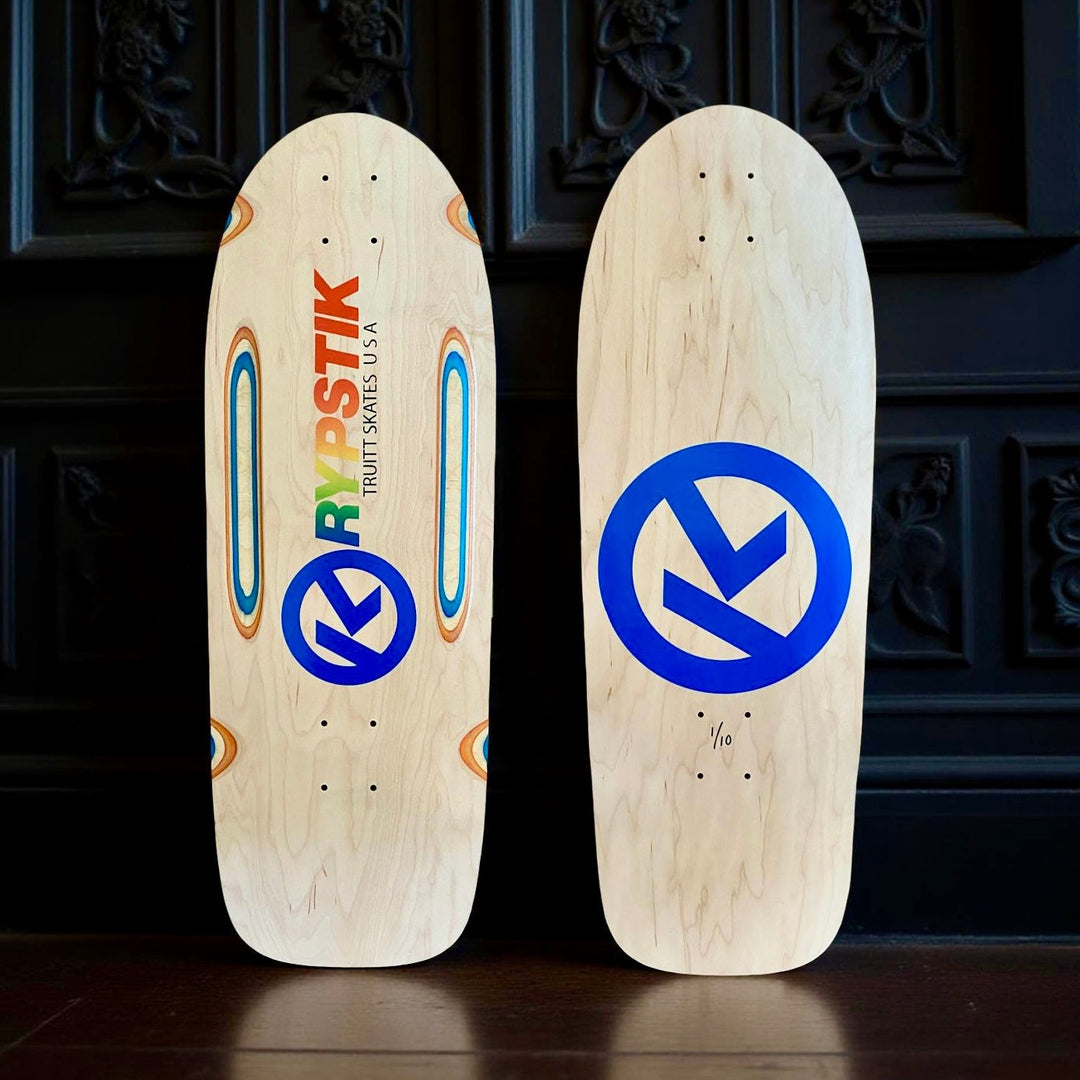 Krypstik Routed 10”x30” Limited Edition Deck HAND-PAINTED 1 of 10