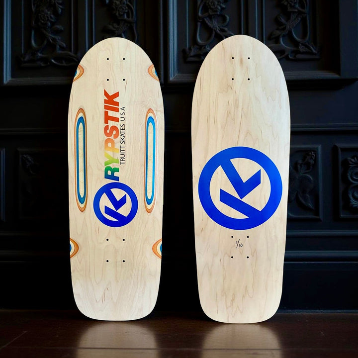 Krypstik Routed 10”x30” Limited Edition Deck HAND-PAINTED 1 of 10