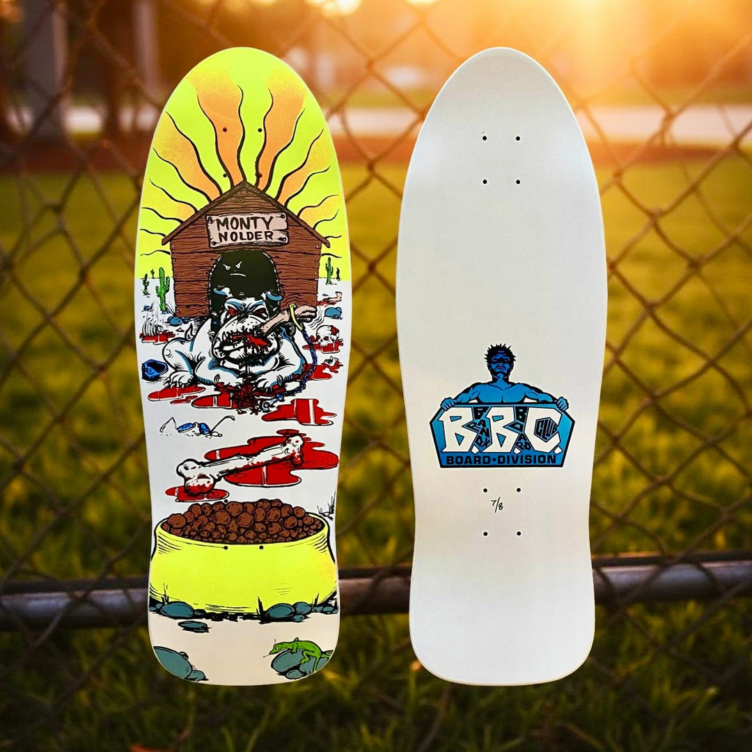 Monty Nolder Bulldog Deck 10.25”x31” Limited Edition