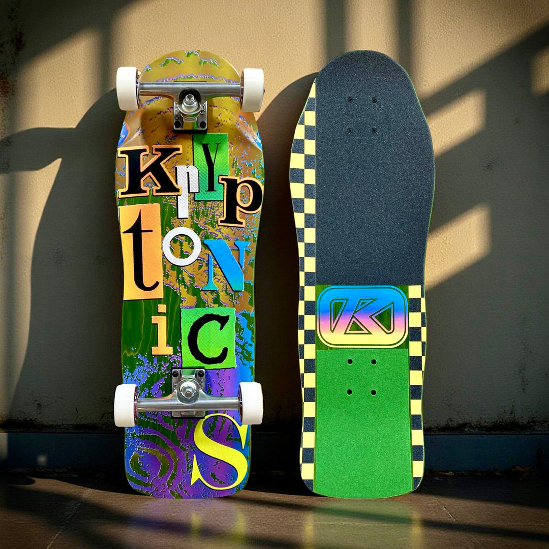 Kryptonics Ransom LIMITED EDITION 10.1"x30" HAND PAINTED Complete 1 of 3