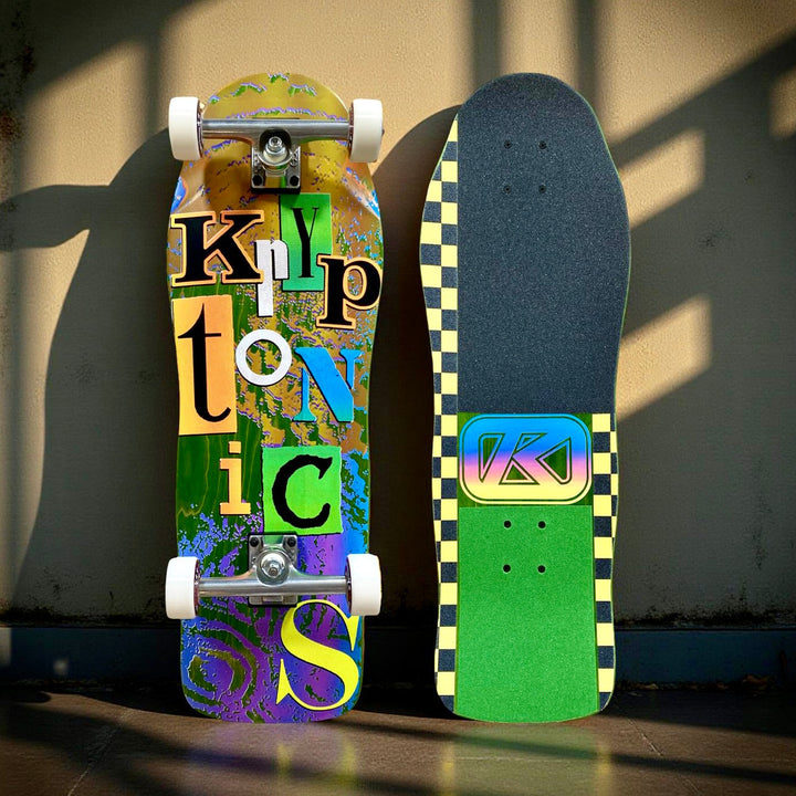 Kryptonics Ransom LIMITED EDITION 10.1"x30" HAND PAINTED Complete 1 of 3