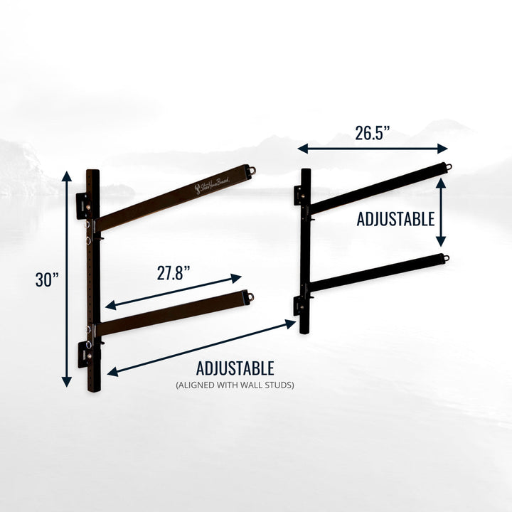 Kona Indoor Surfboard Storage Rack - Adjustable Levels