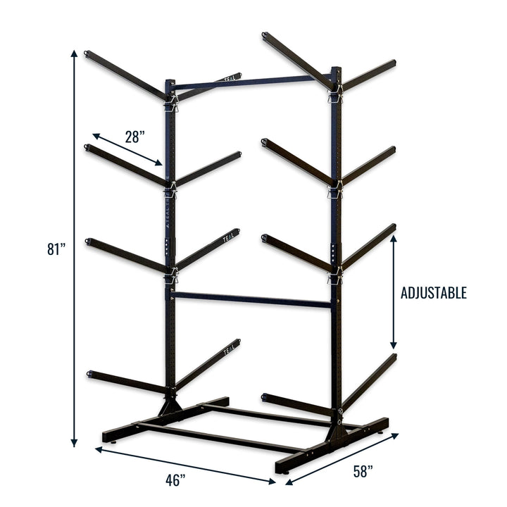G-Watersport Watercraft Rack Storage with 8 Levels