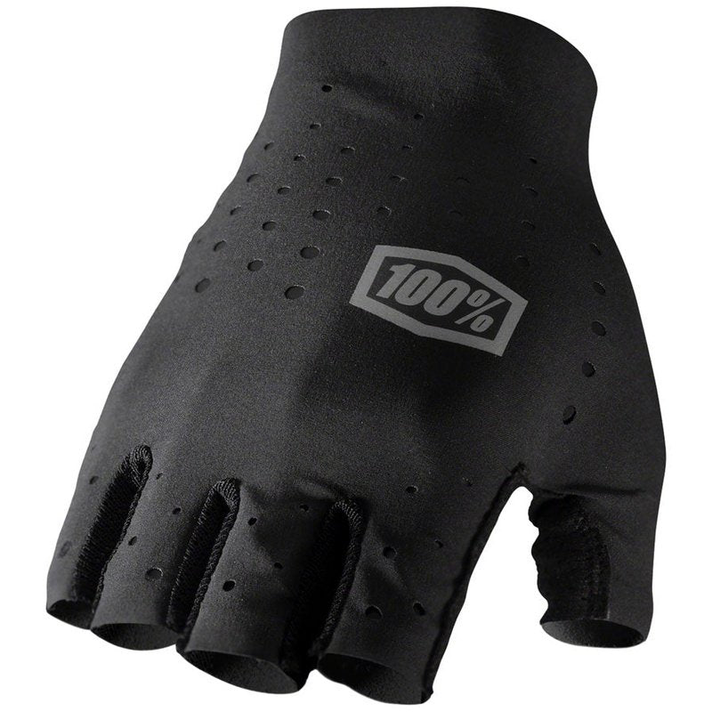 100% SLING SHORT FINGER Gloves - BLACK