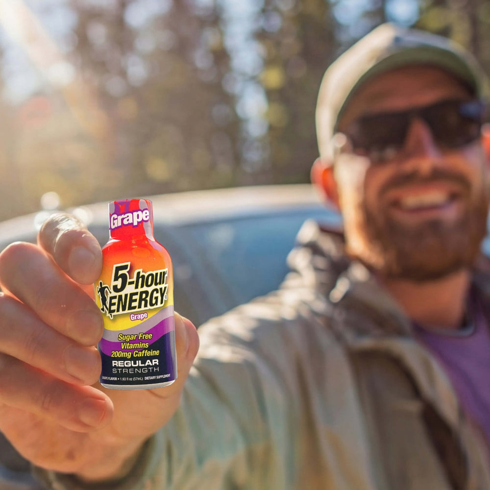 5-hour Energy Grape Flavor Regular Strength 5-hour ENERGY Shots