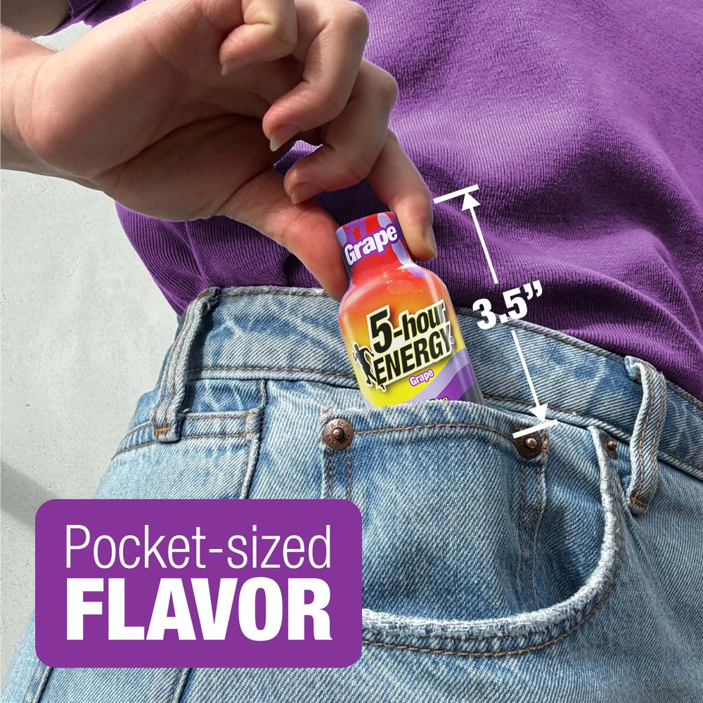 5-hour Energy Grape Flavor Regular Strength 5-hour ENERGY Shots