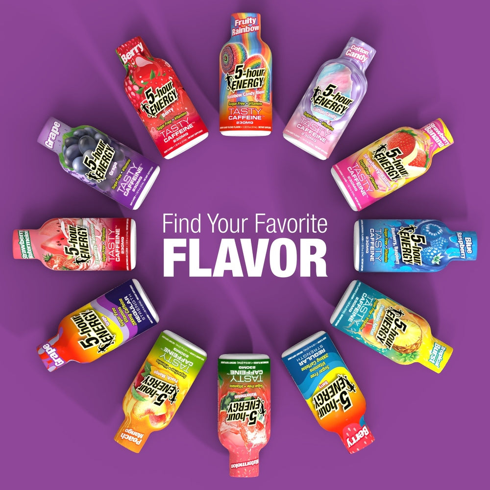 5-hour Energy Grape Flavor Extra Strength 5-hour ENERGY Shots