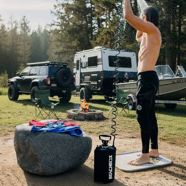 BeachBox Portable Shower Tank 'Black'