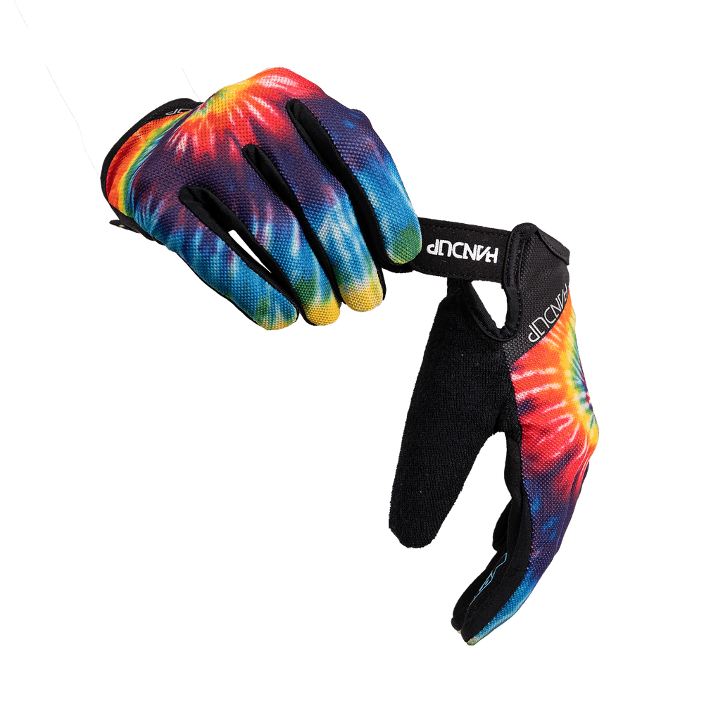Youth Summer Camp Tie Dye Gloves for Kids