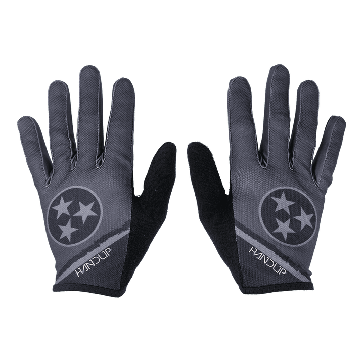 Rocky Top Grey Gloves - Tennessee Flag Design