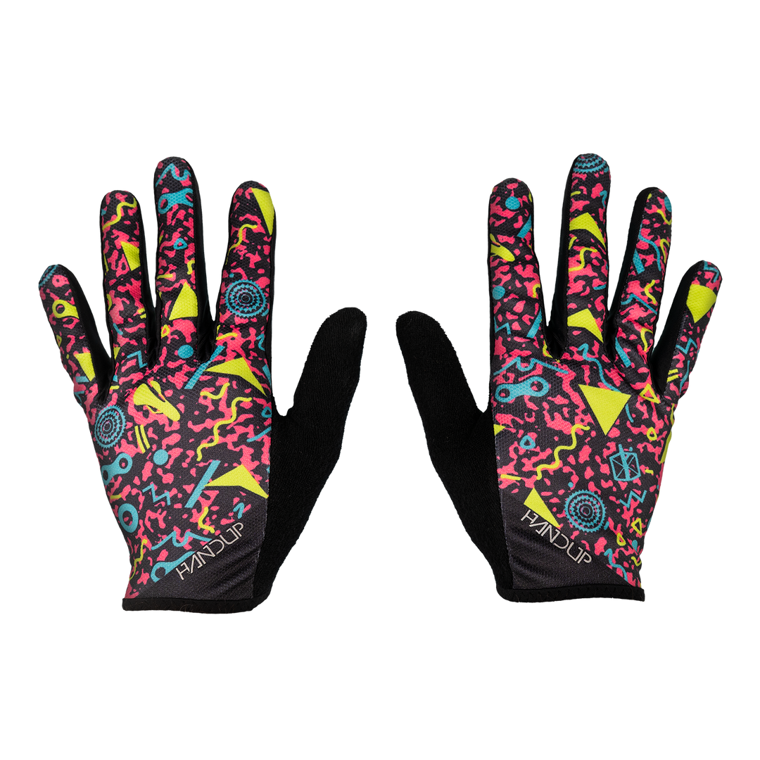 Roller Link Gloves - Vibrant Roller Rink Design