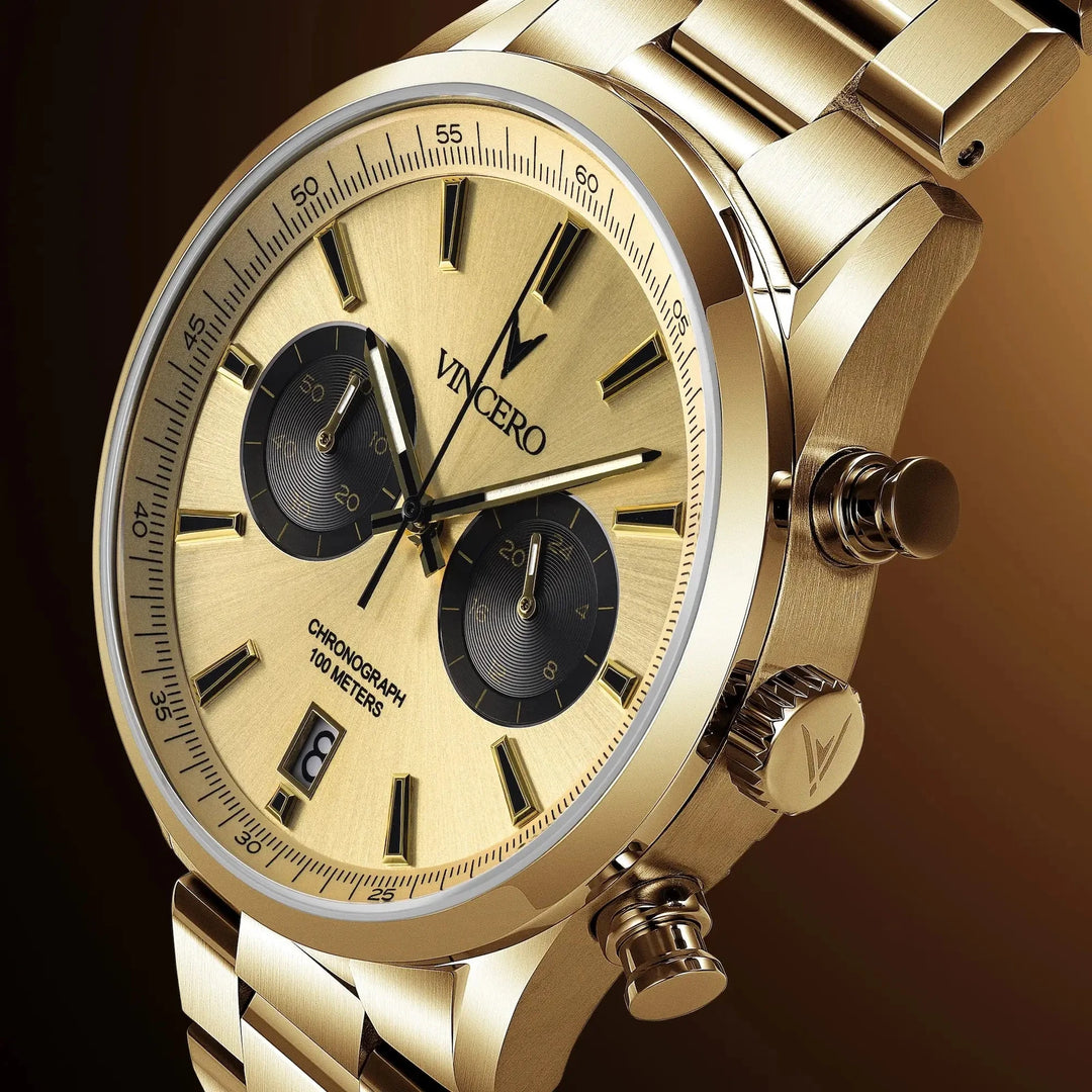 Limited Edition Golden Panda Chrono Watch