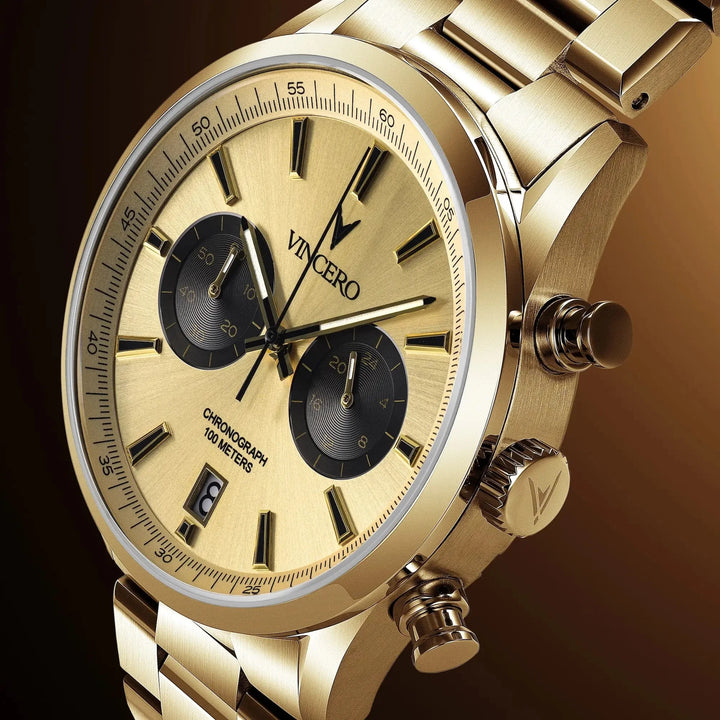 Limited Edition Golden Panda Chrono Watch
